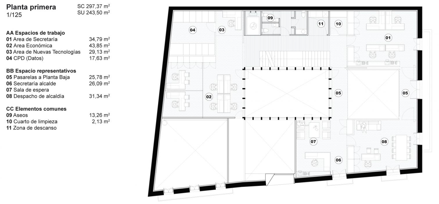 Foios 市政厅翻新扩建丨西班牙-13