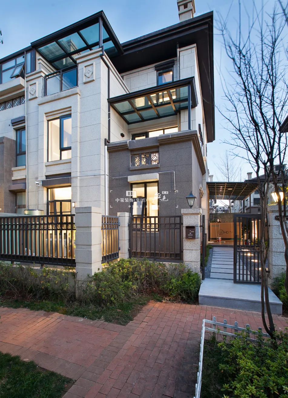 字形意,雍景湾 480㎡现代轻奢别墅装修之美丨中策-40