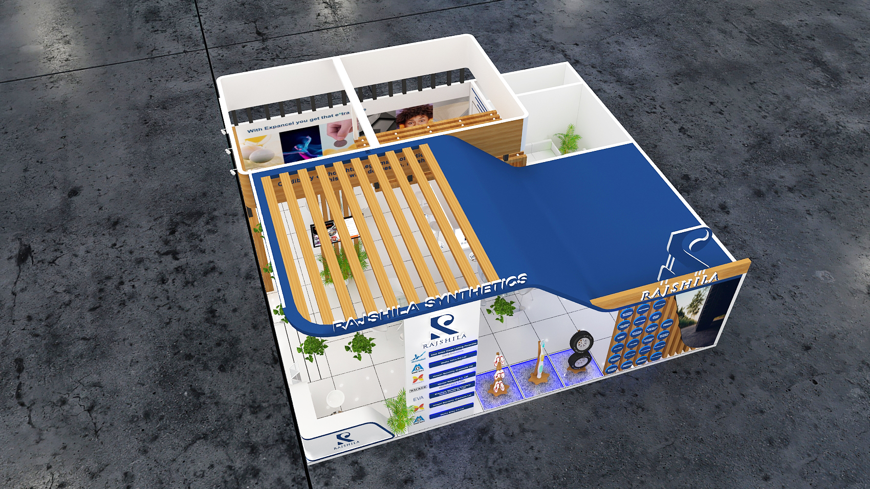 Rajshila Synthatics 10x9-9