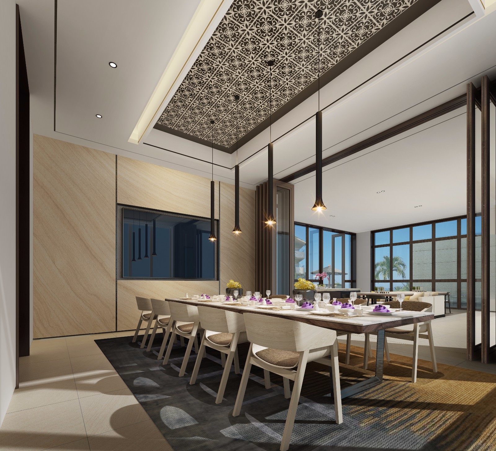 深圳市广田建筑装饰设计研究院丨柬埔寨太子会会所 广田建筑装饰设计丨柬埔寨金边市-16