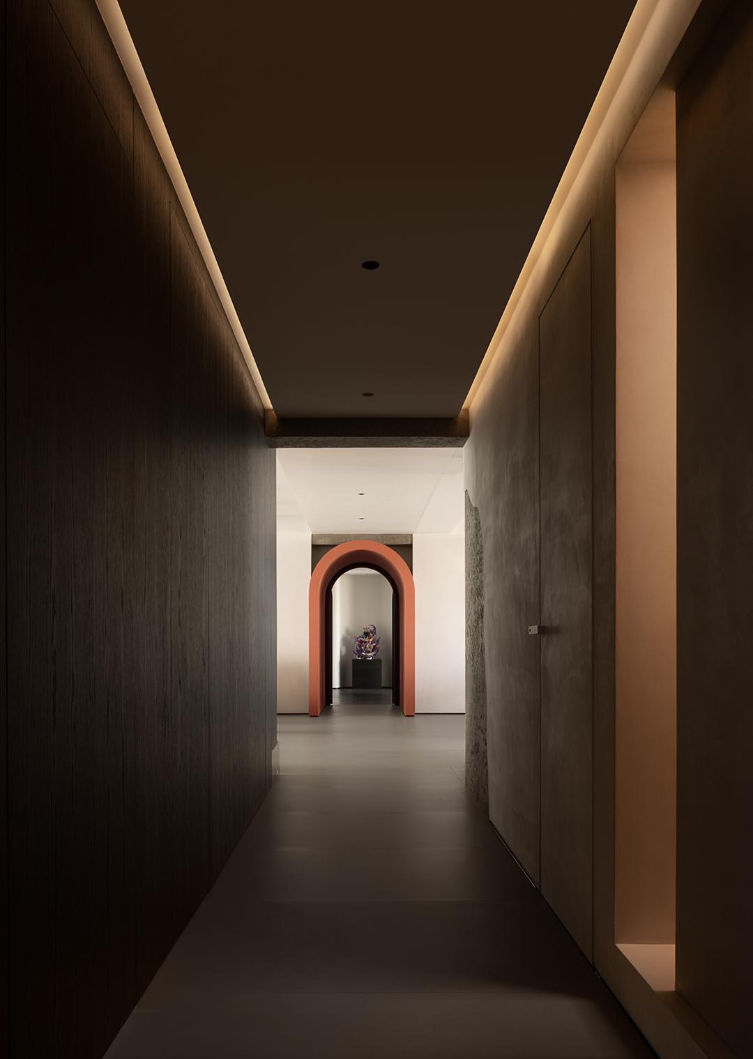 赛维雅 270㎡ 酷黑极简《暗夜之光 》丨中国上海丨赛维雅空间设计-19