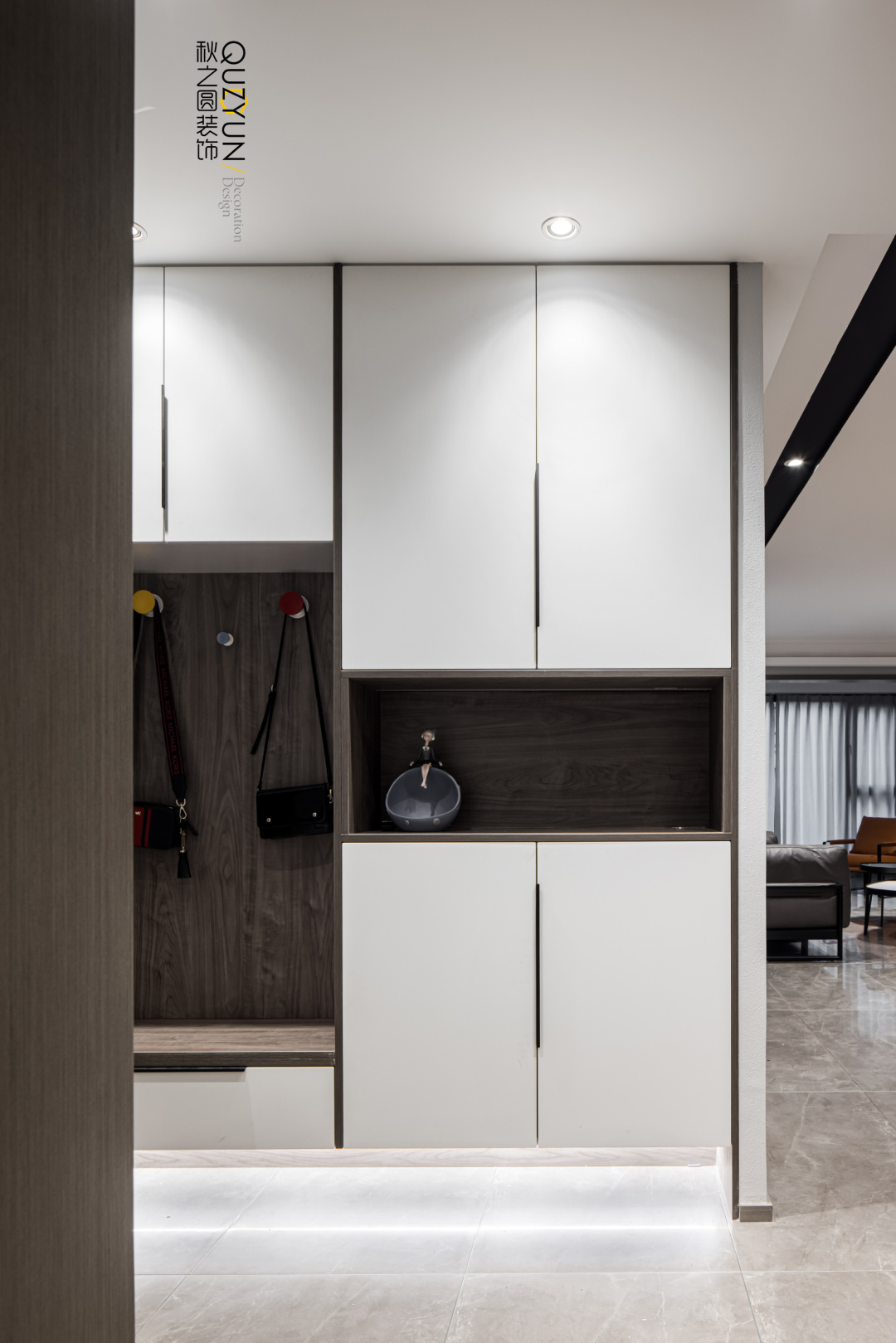 现代简约龙湖尚品140平空间设计丨中国常州丨意象QUZYUN|DSEIGN-7