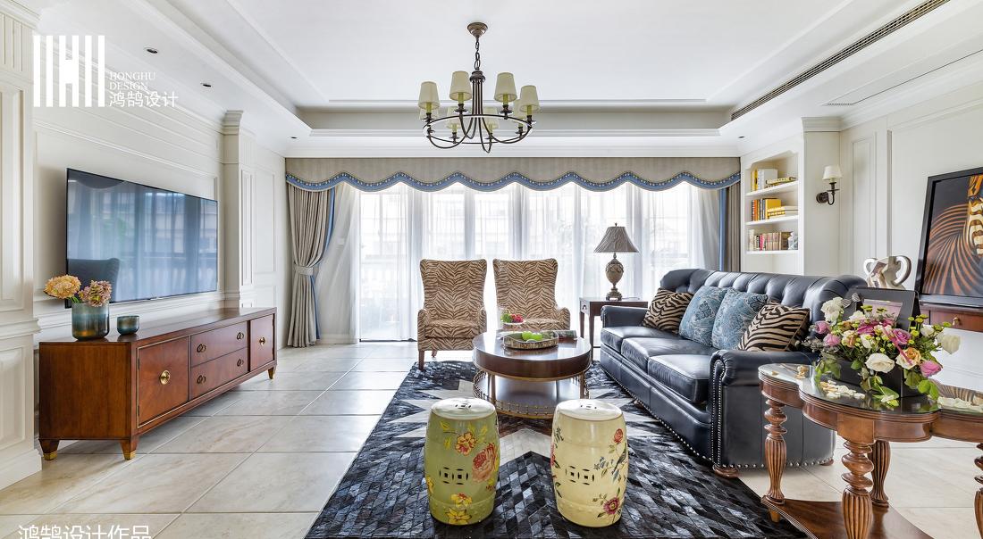 《幻城》245㎡美式公寓,低奢温馨的艺术空间-3