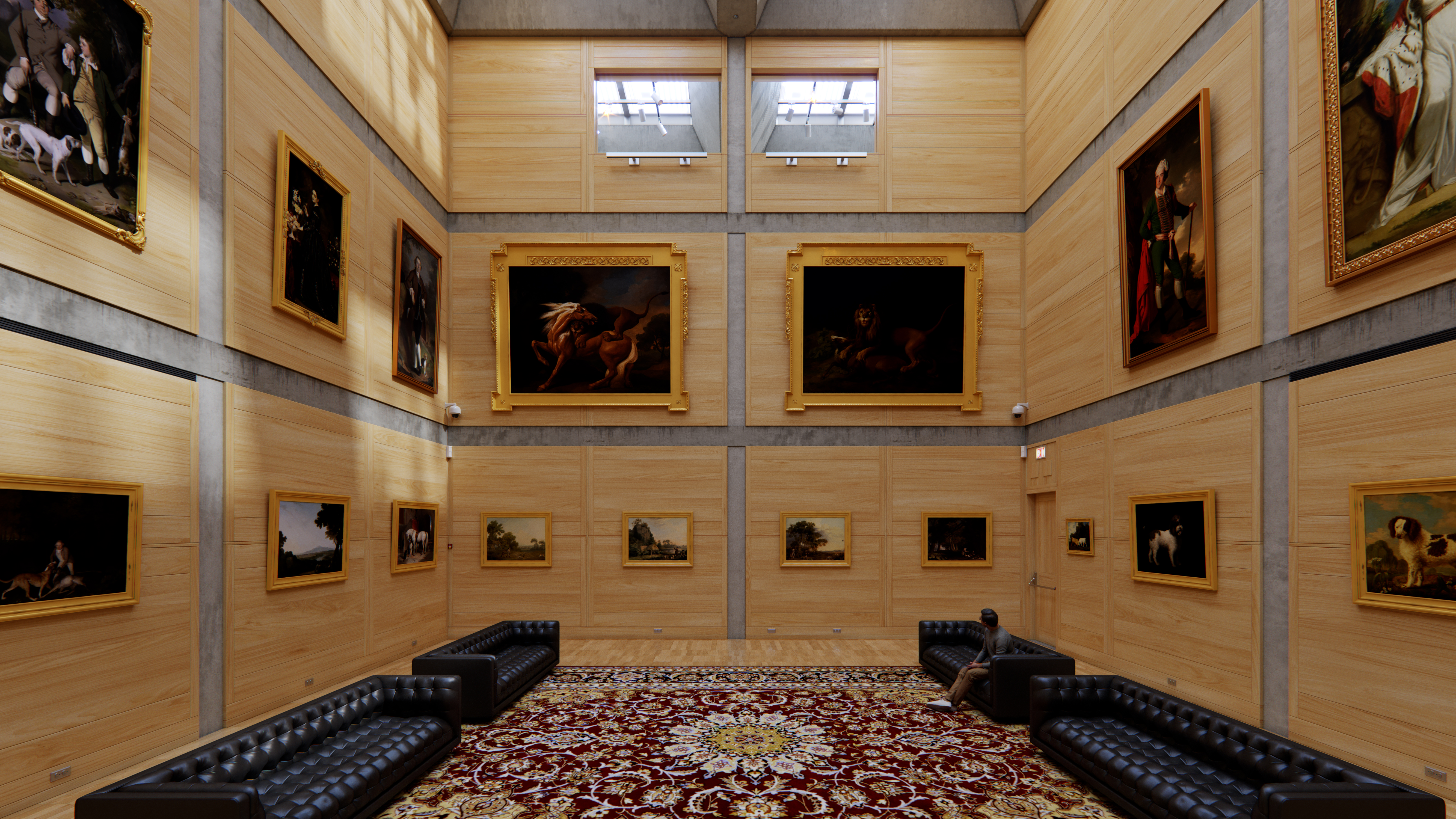 耶鲁大学艺术中心 CGI-14