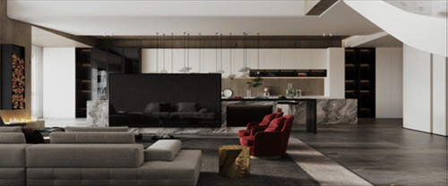 龙湖景粼天序 · 现代极简空间探索丨西安锐格惟辰装饰工程有限公司-48