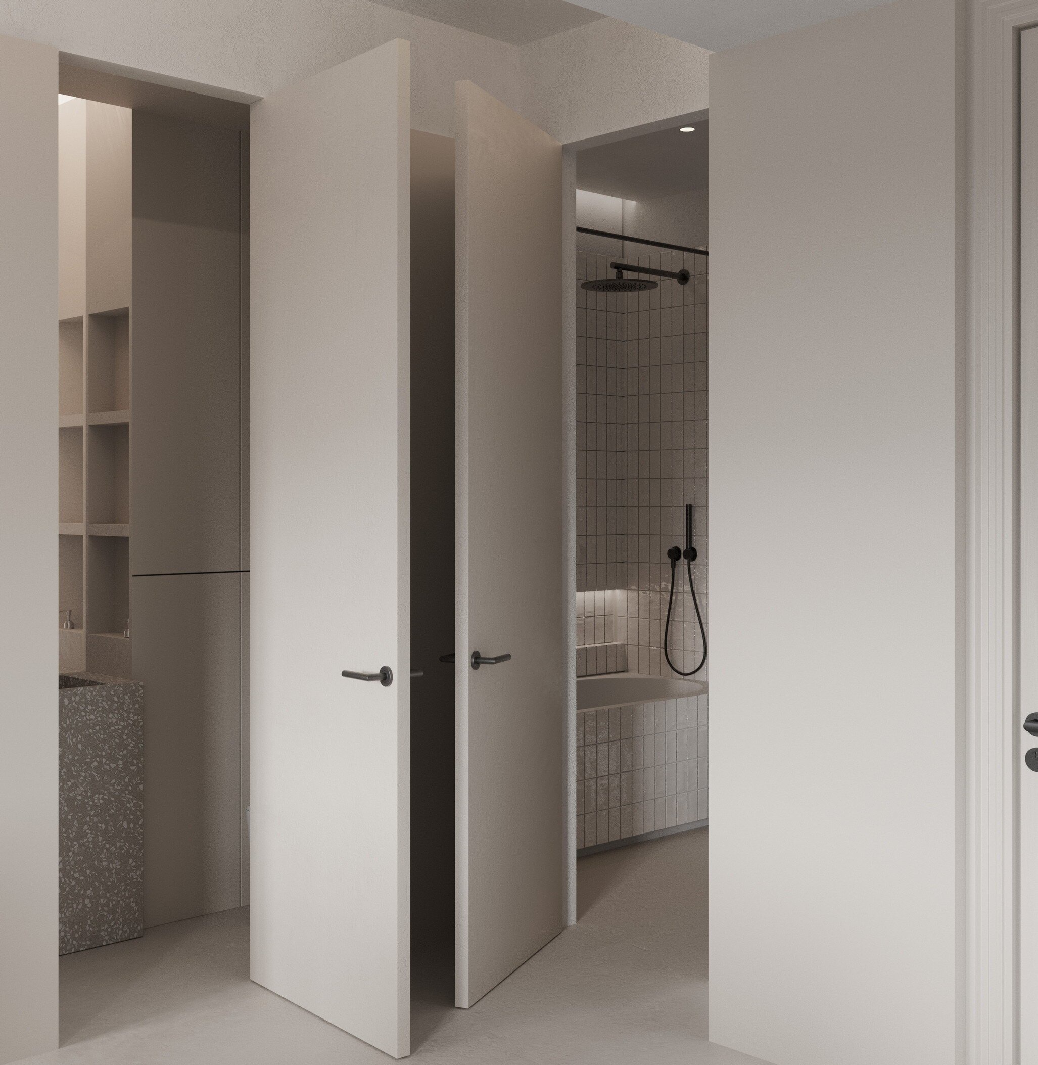 中性色系公寓设计 非凡的生活格调！-11