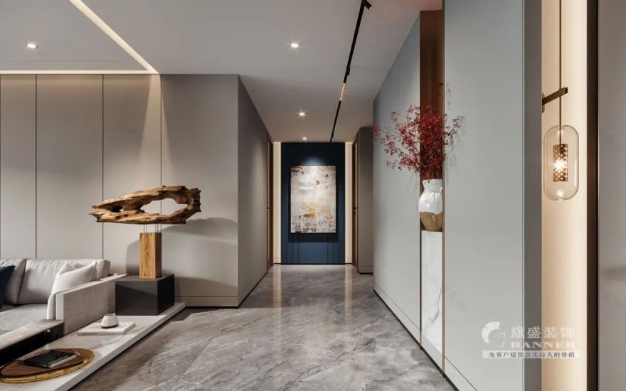 融侨城现代风格家居设计丨旗盛装饰-14