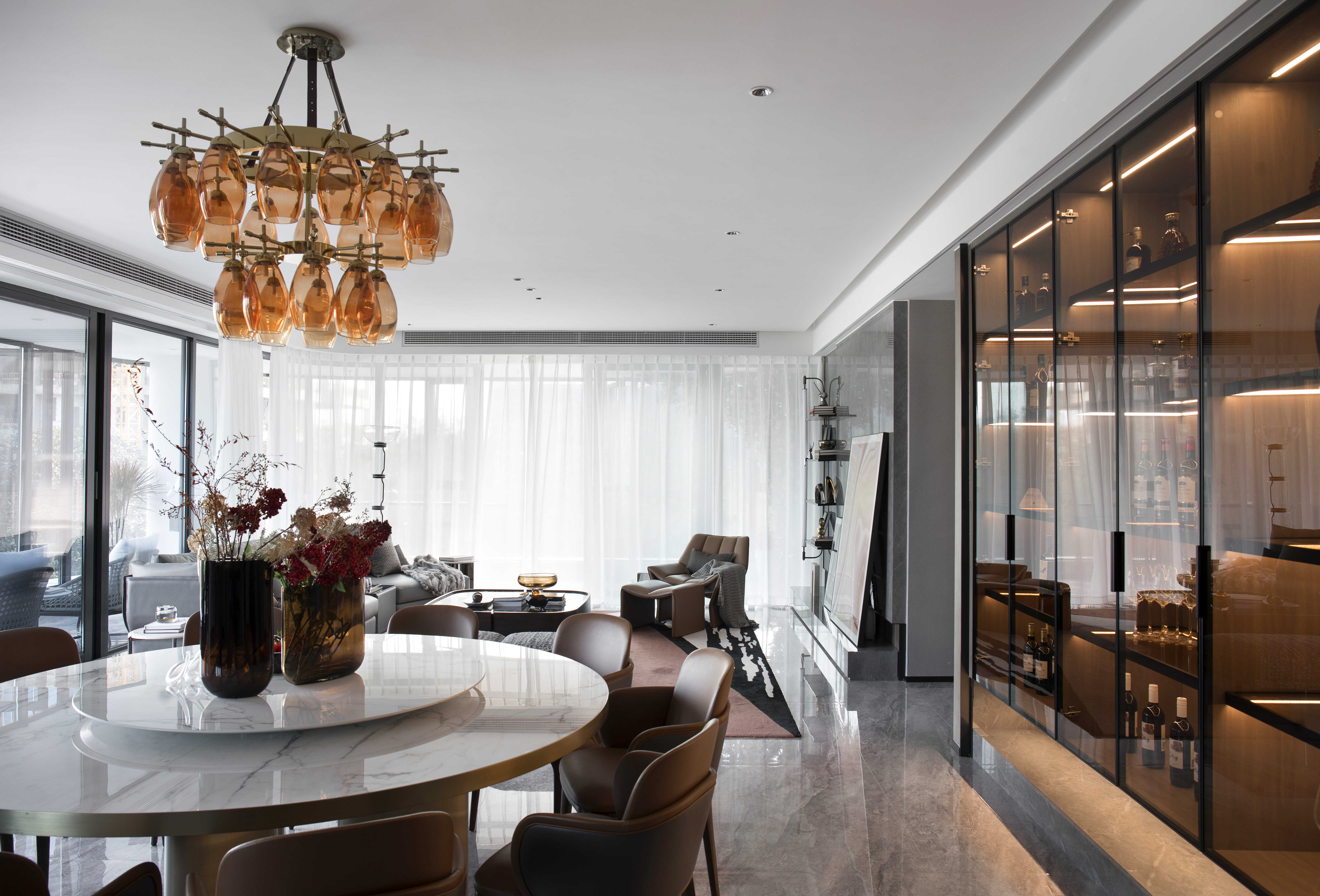 湘江之畔的潮流豪宅 · 旭辉铂悦湘江样板间设计丨中国长沙丨斯库图拉(上海)SCULTURA-79