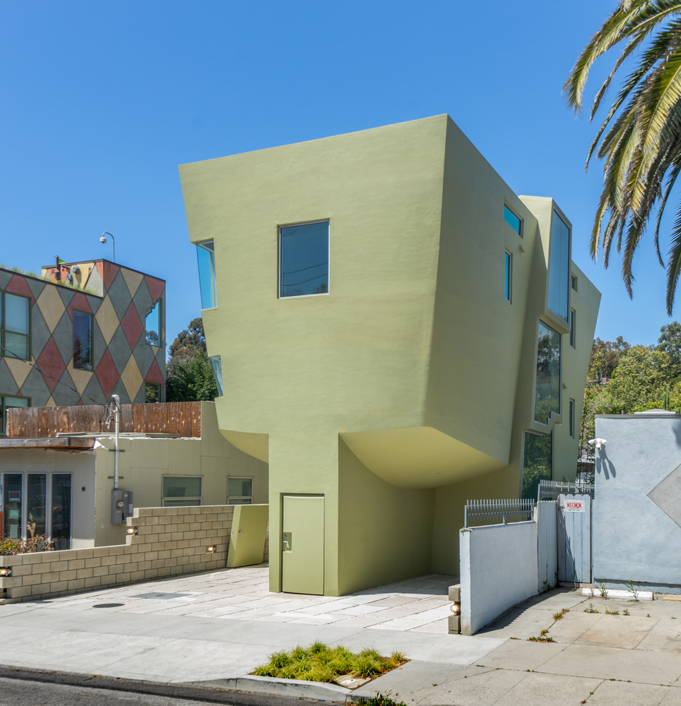 洛杉矶 Santa Monica Canyon 独特曲线住宅设计丨美国洛杉矶丨Eric Owen Moss Architects-40