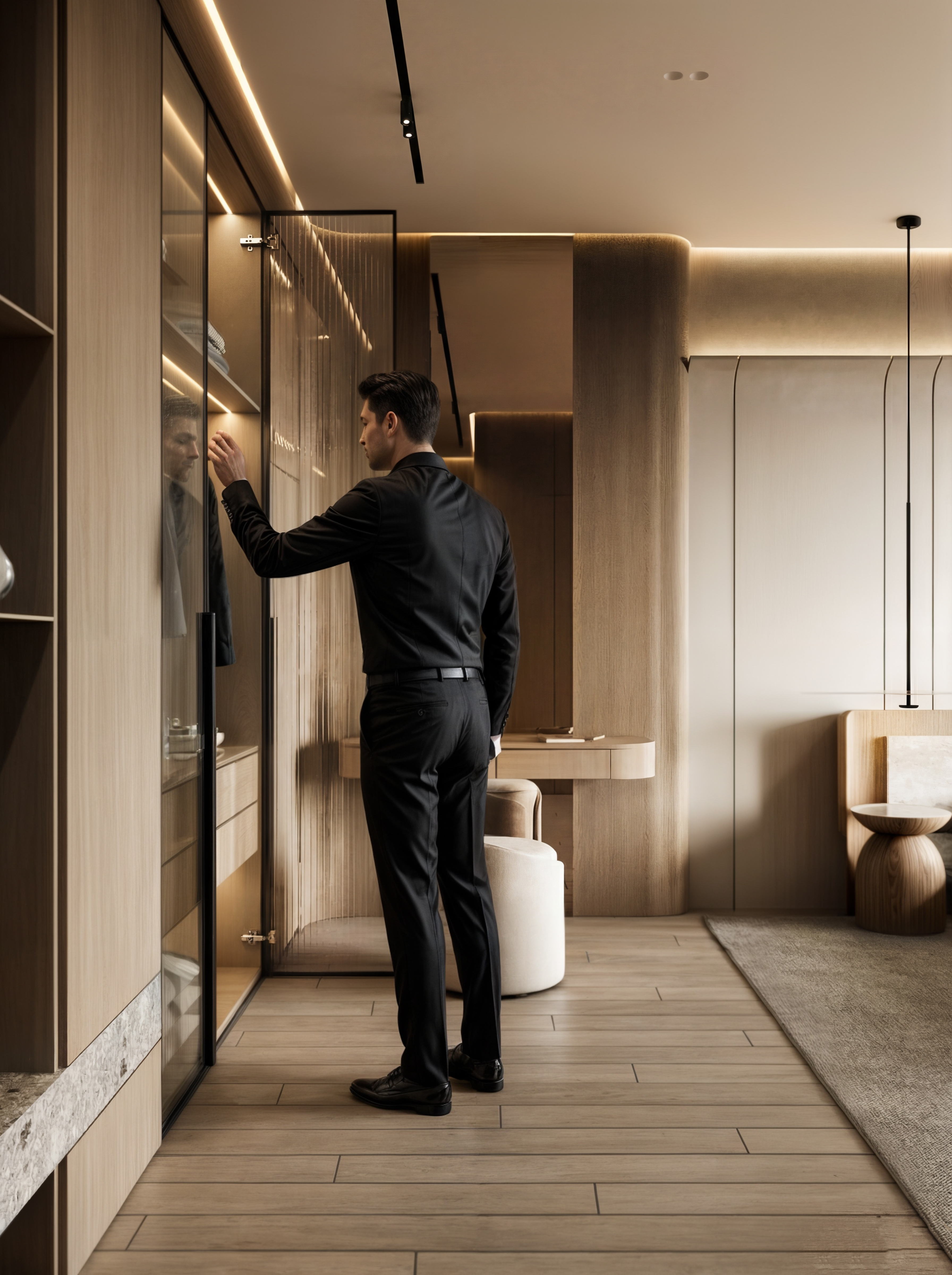 KSA BEDROOM room 01室内设计项目丨沙特阿拉伯-12