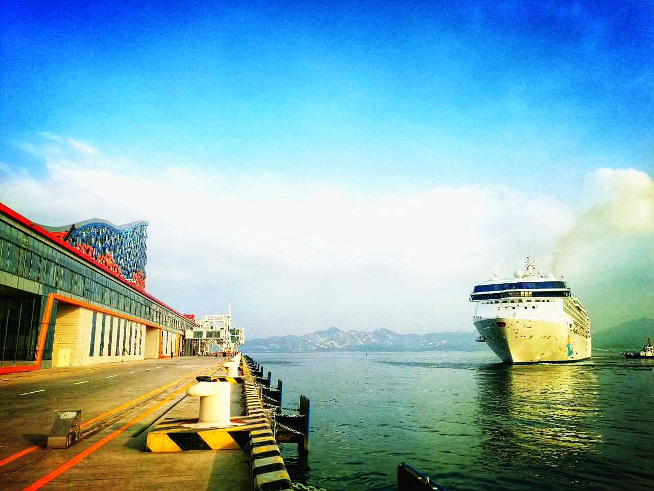 深圳首次丨世界级邮轮母港首泊成功！-13