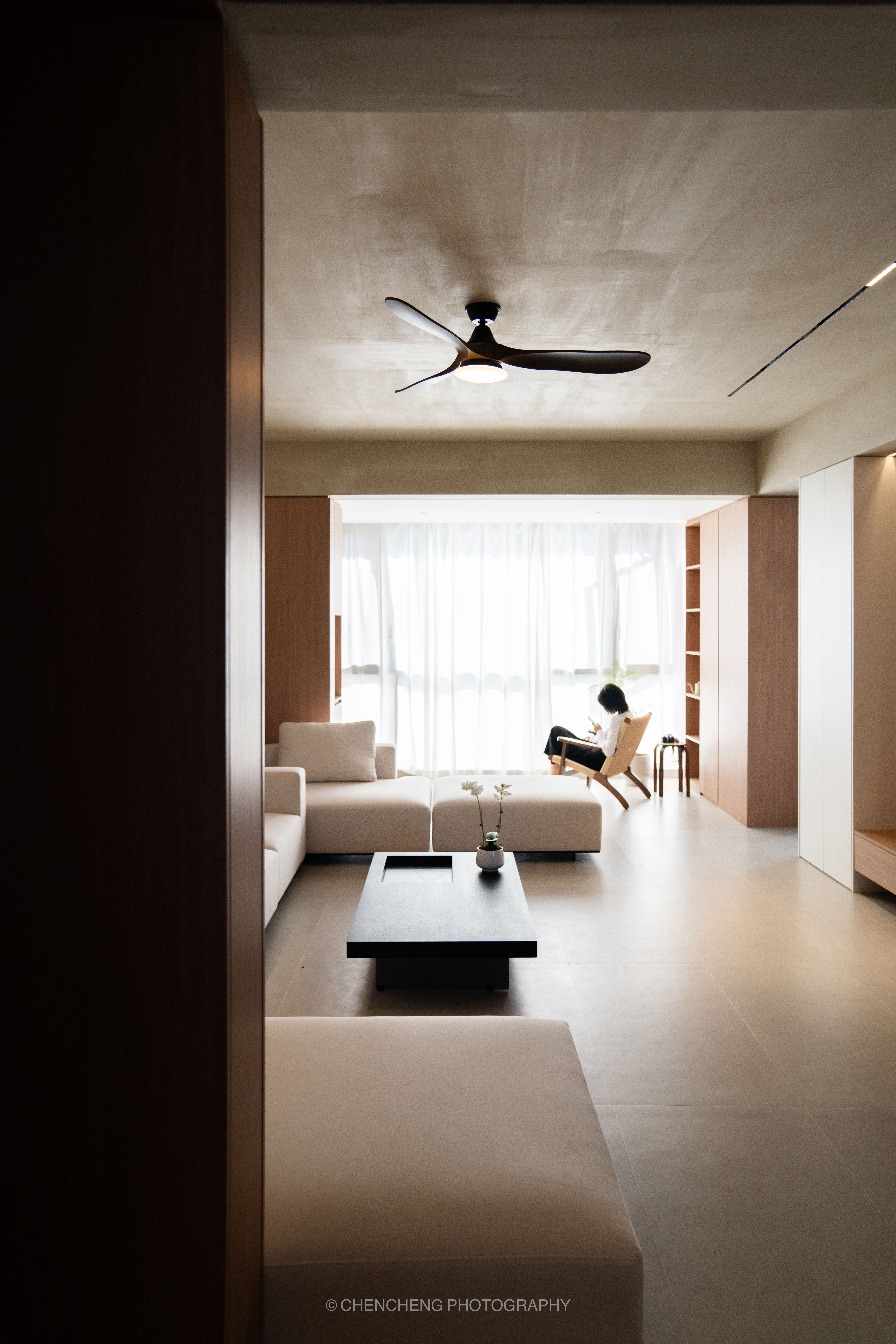 G House ｜ 150平极简原木风住宅-2