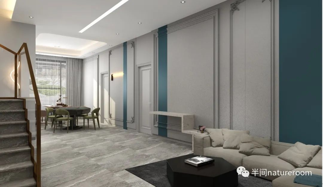 贵阳恒大 320㎡现代混搭软装设计丨中国贵阳丨上海半间设计贵阳分公司-37