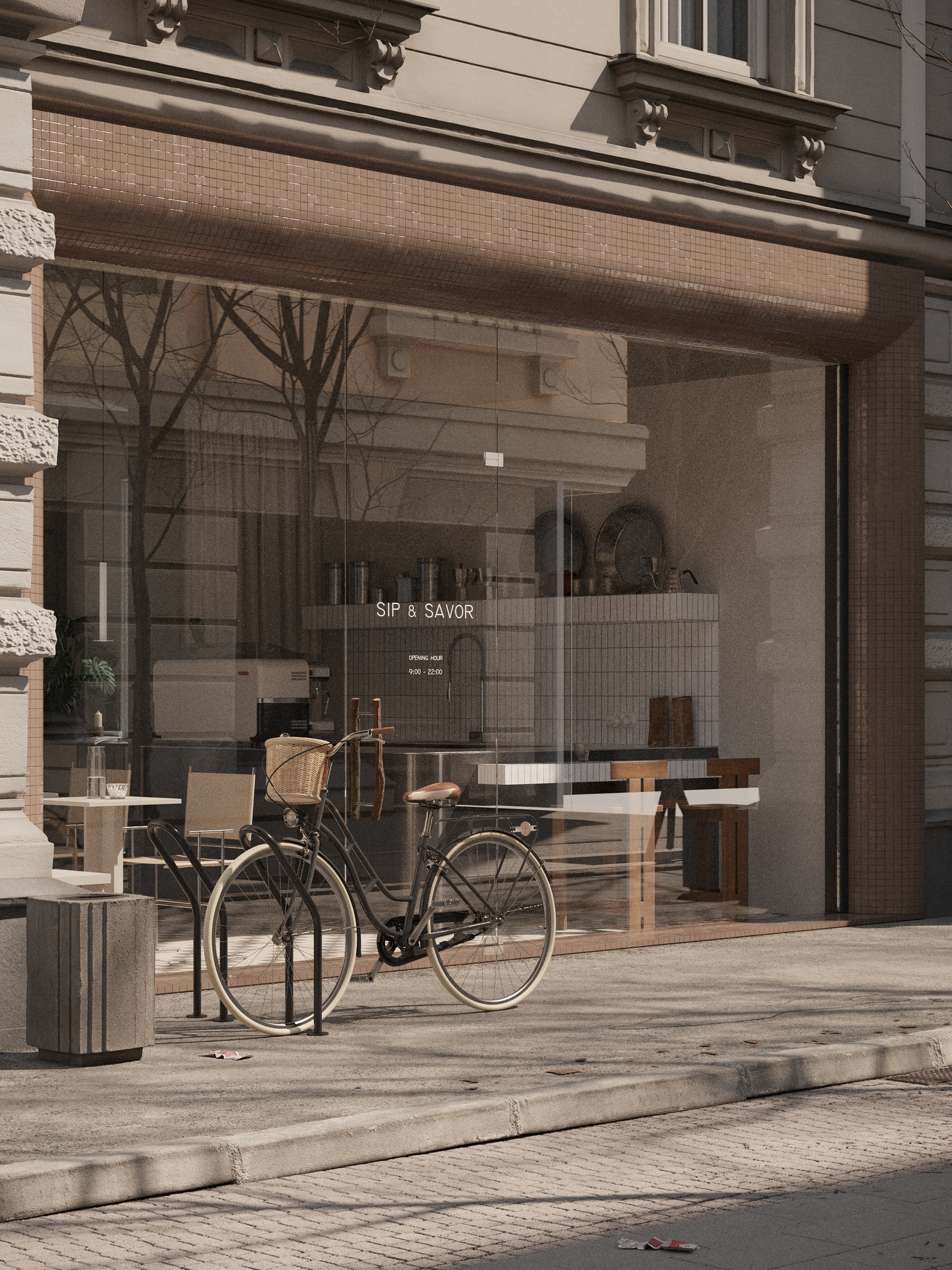 浅酌细品咖啡馆兼餐厅-47