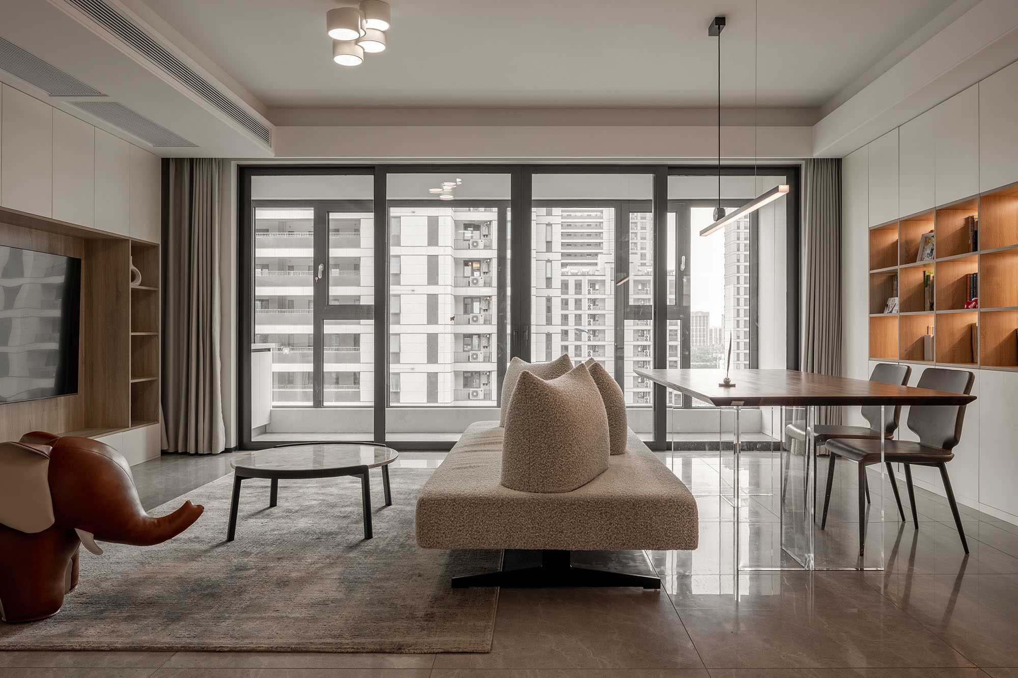 苏州上瑞阁简约诗意亲子空间设计丨中国苏州丨大斌空间-6