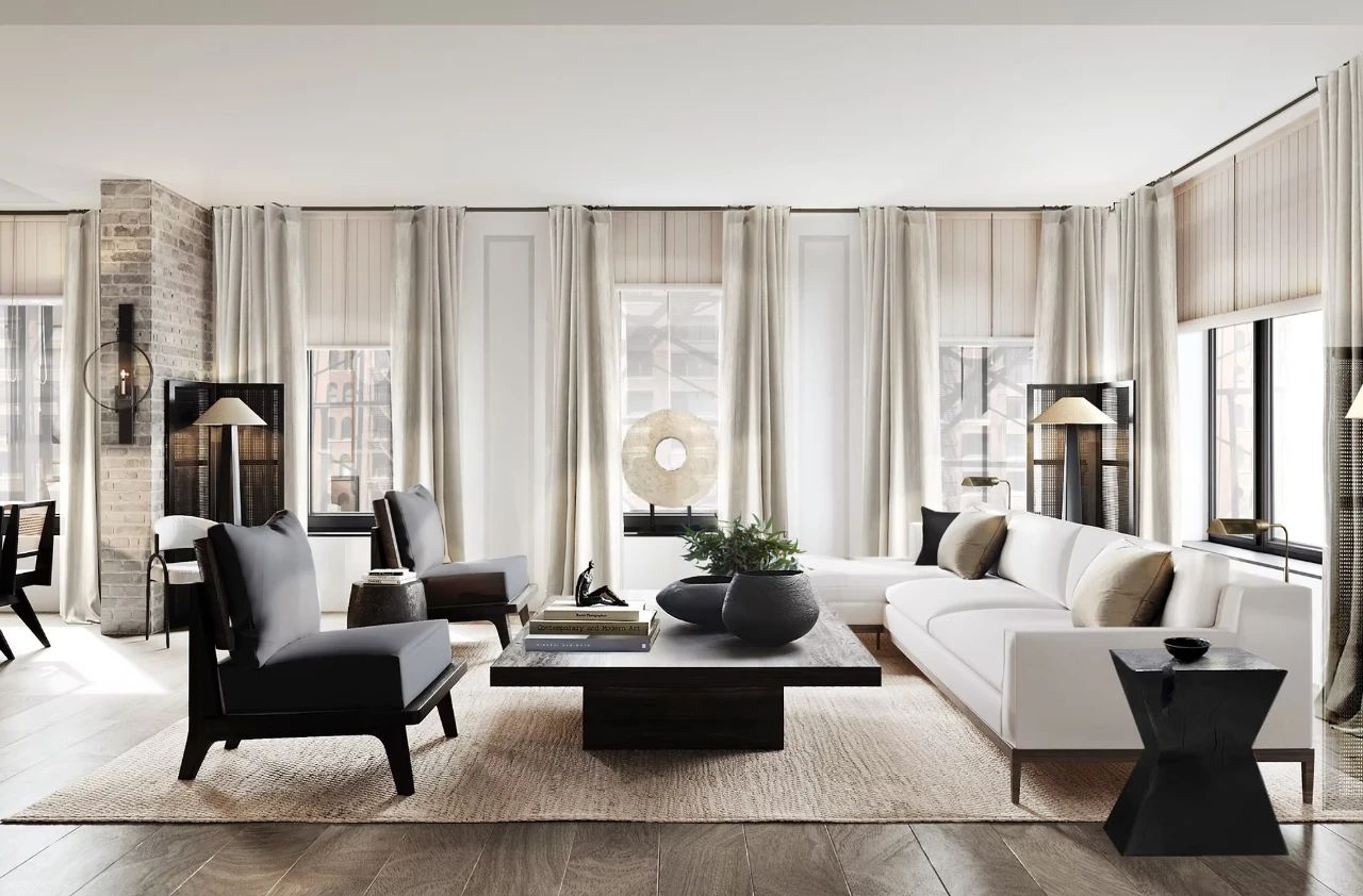 纽约Tribeca区双层挑高LOFT改造项目丨美国纽约丨Helena Clunies  Ross Design工作室-30