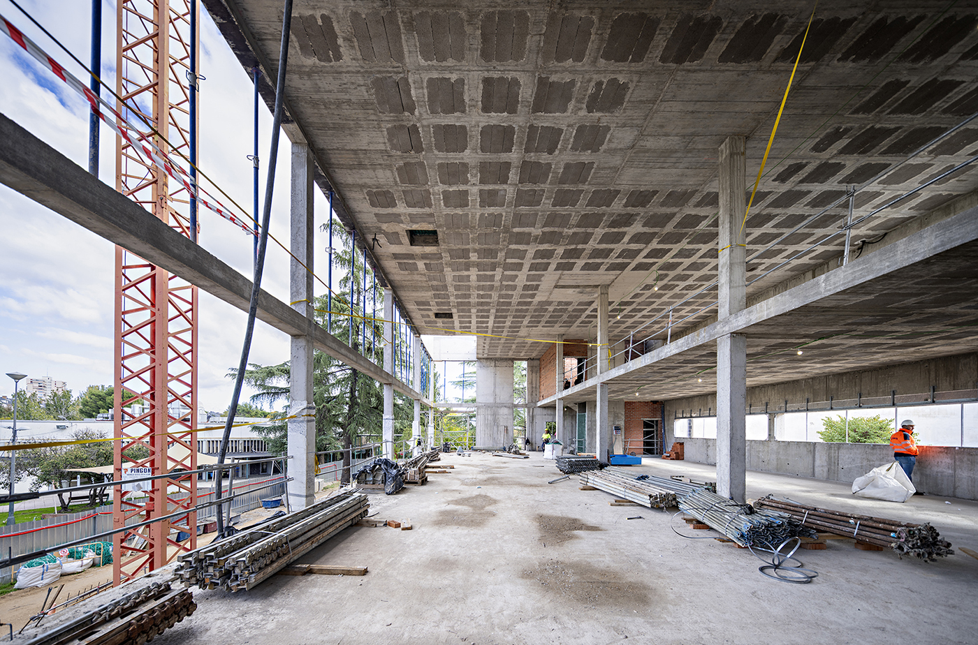 马德里法国学校图书馆丨西班牙马德里丨Alberto Campo Baeza-44