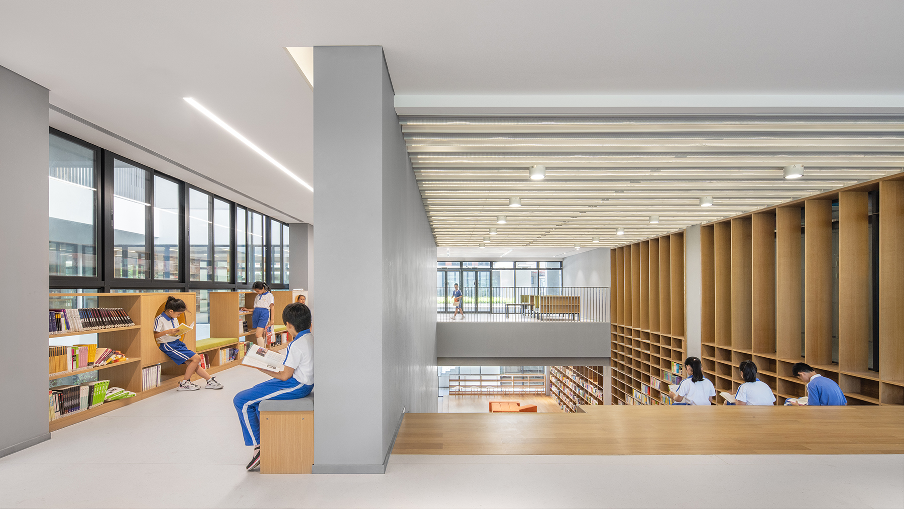 深圳南外集团文华学校 / 深总院环境院-13