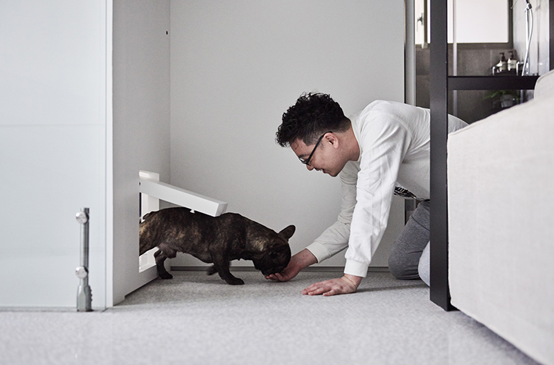 许宅——内湖92㎡弹性活动式宠物共生宅  CONCEPT 北欧建筑设计-4