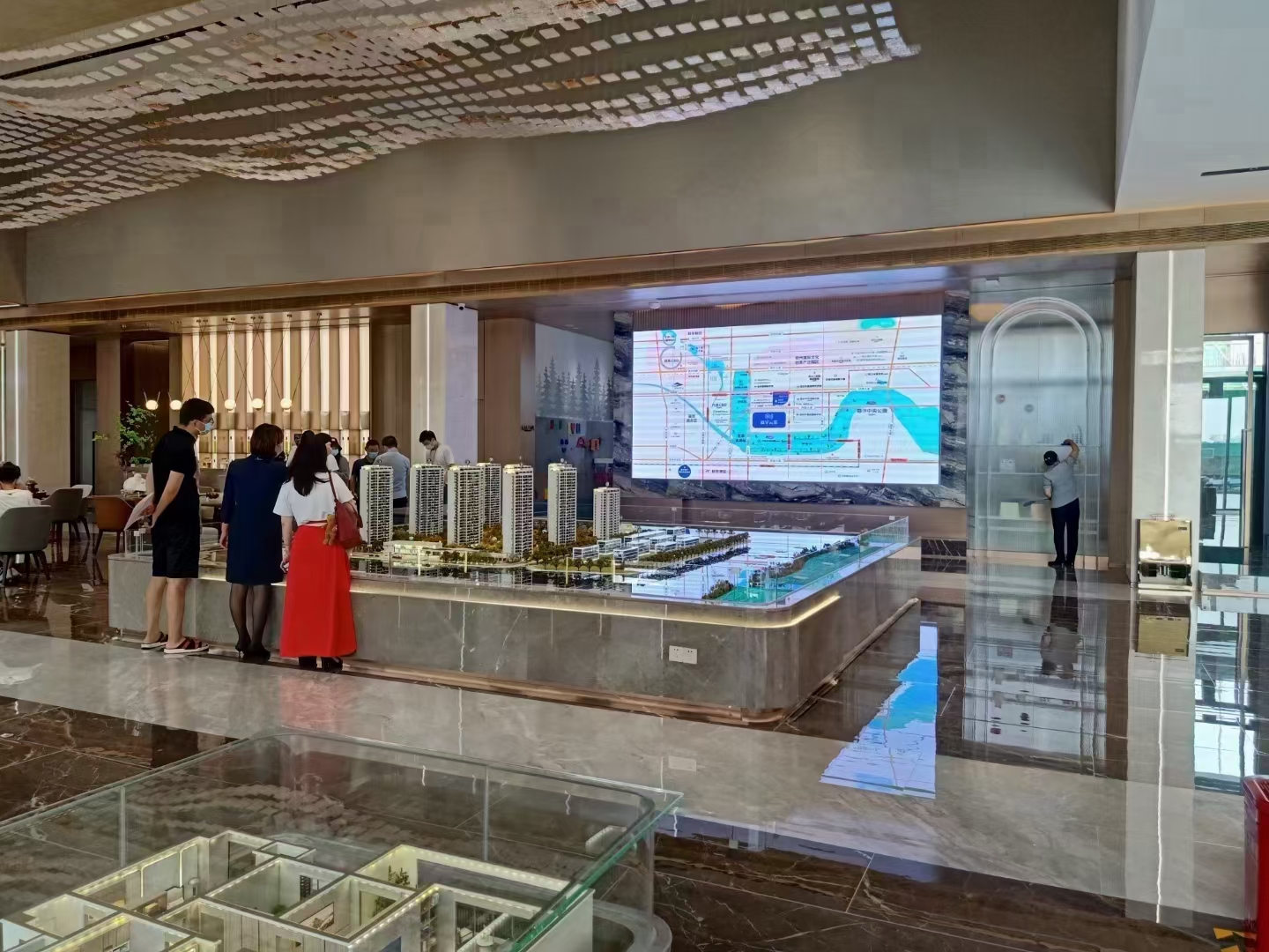 腾升装饰|嘉宇云峯售楼部精装修工程-6