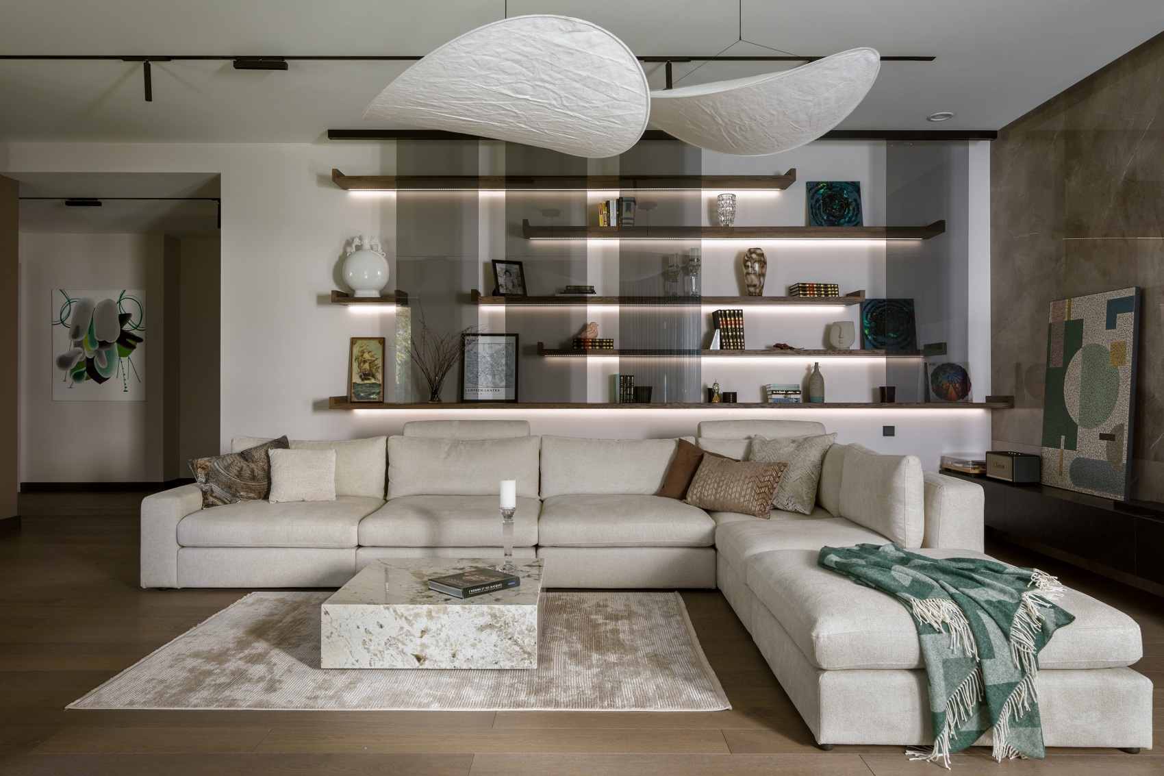 Konstancin附近的单层住宅室内设计丨Malwina Morelewska-35