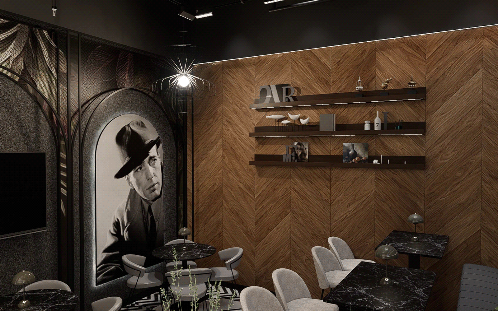 Bogart Café Bar工业风格咖啡馆室内设计丨克罗地亚丨M1st Design,室内设计师Matej Kušević-13