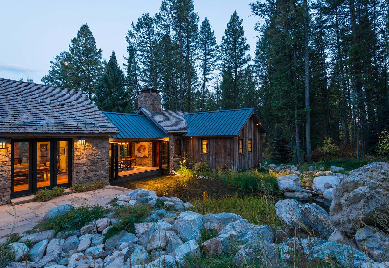 Fishcreek Woods 山庄宾馆丨美国怀俄明丨JLF + Associates-12