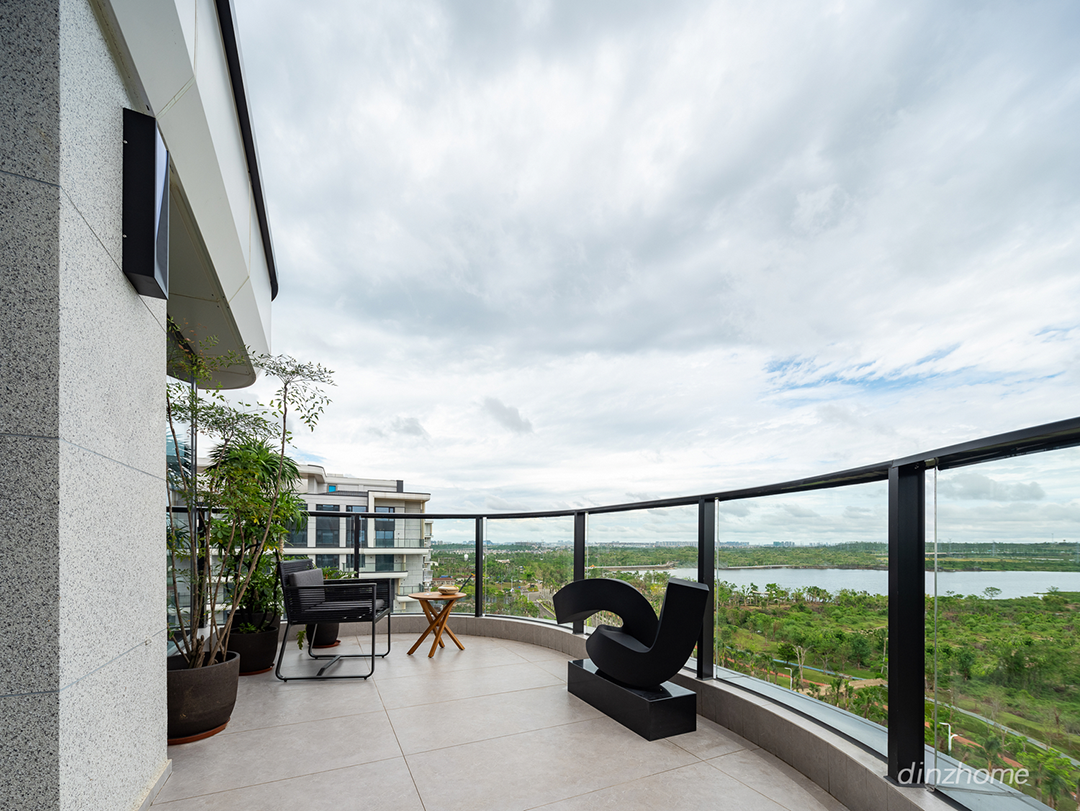 云海吾乡东区 1C 顶层复式样板间丨中国海南丨戴勇设计-25