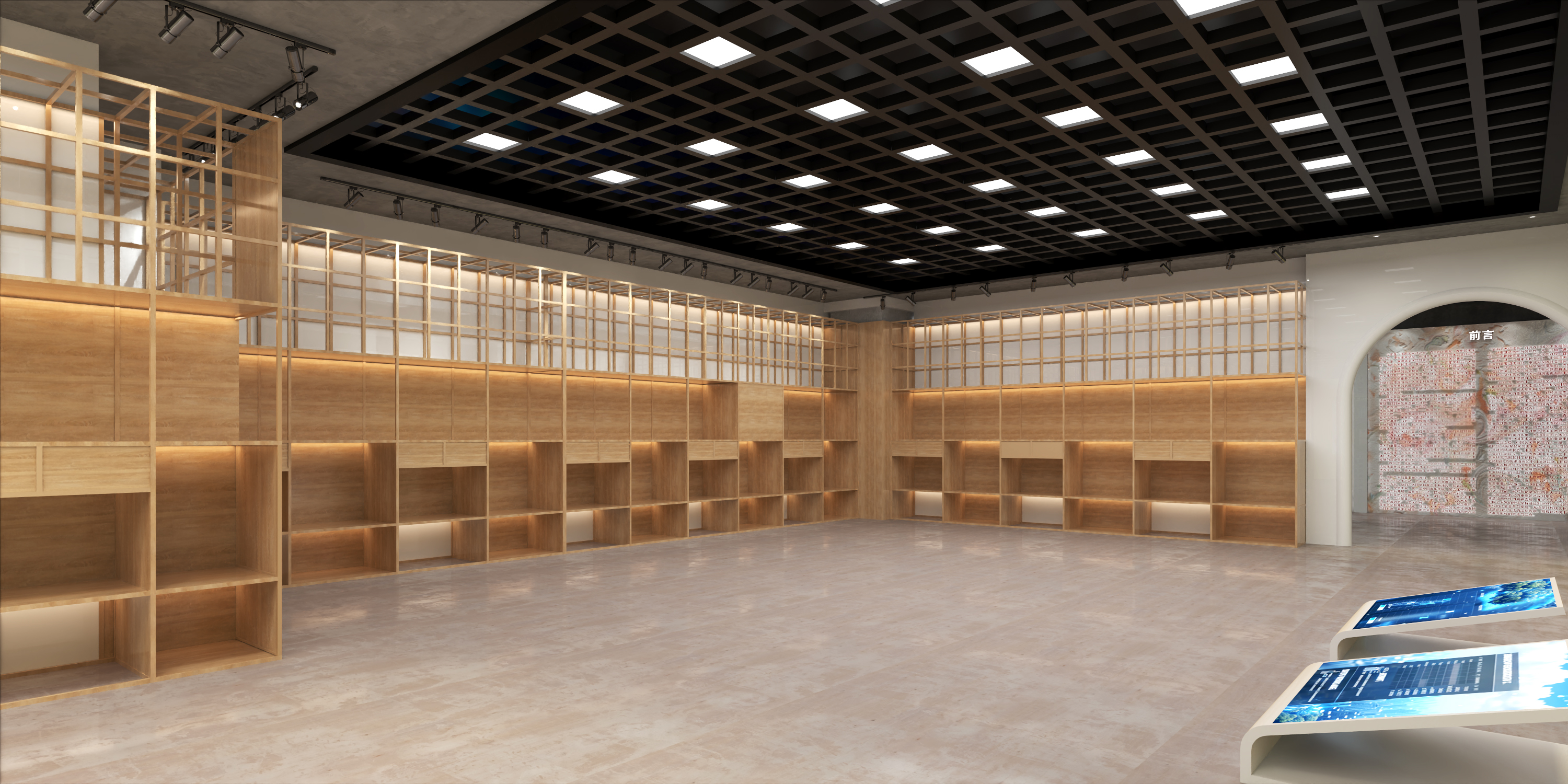 展陈设计~美术馆-19