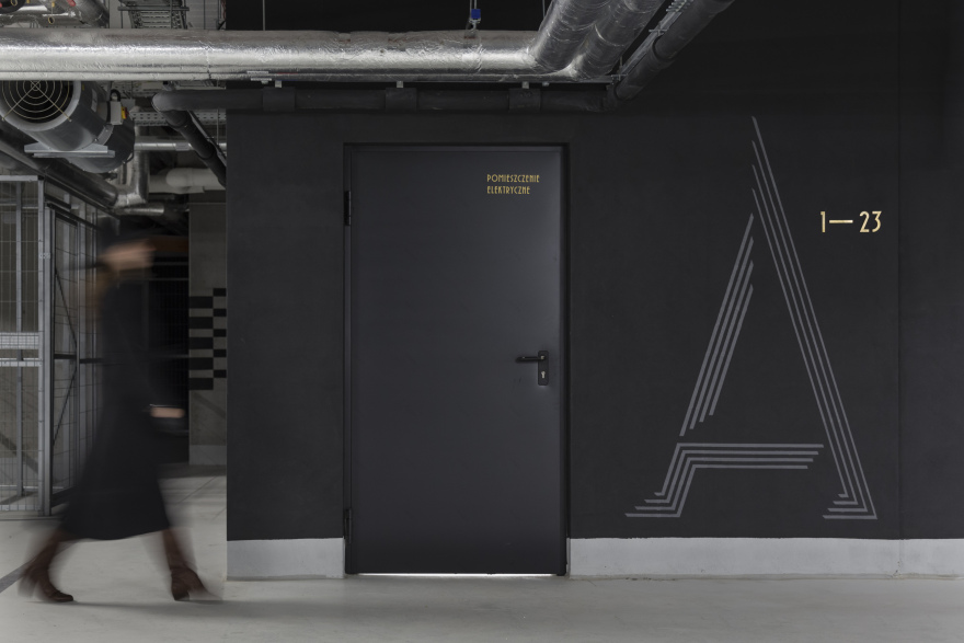 Lazienki Park Residence 导视系统设计丨波兰华沙丨Studio Blisko-48