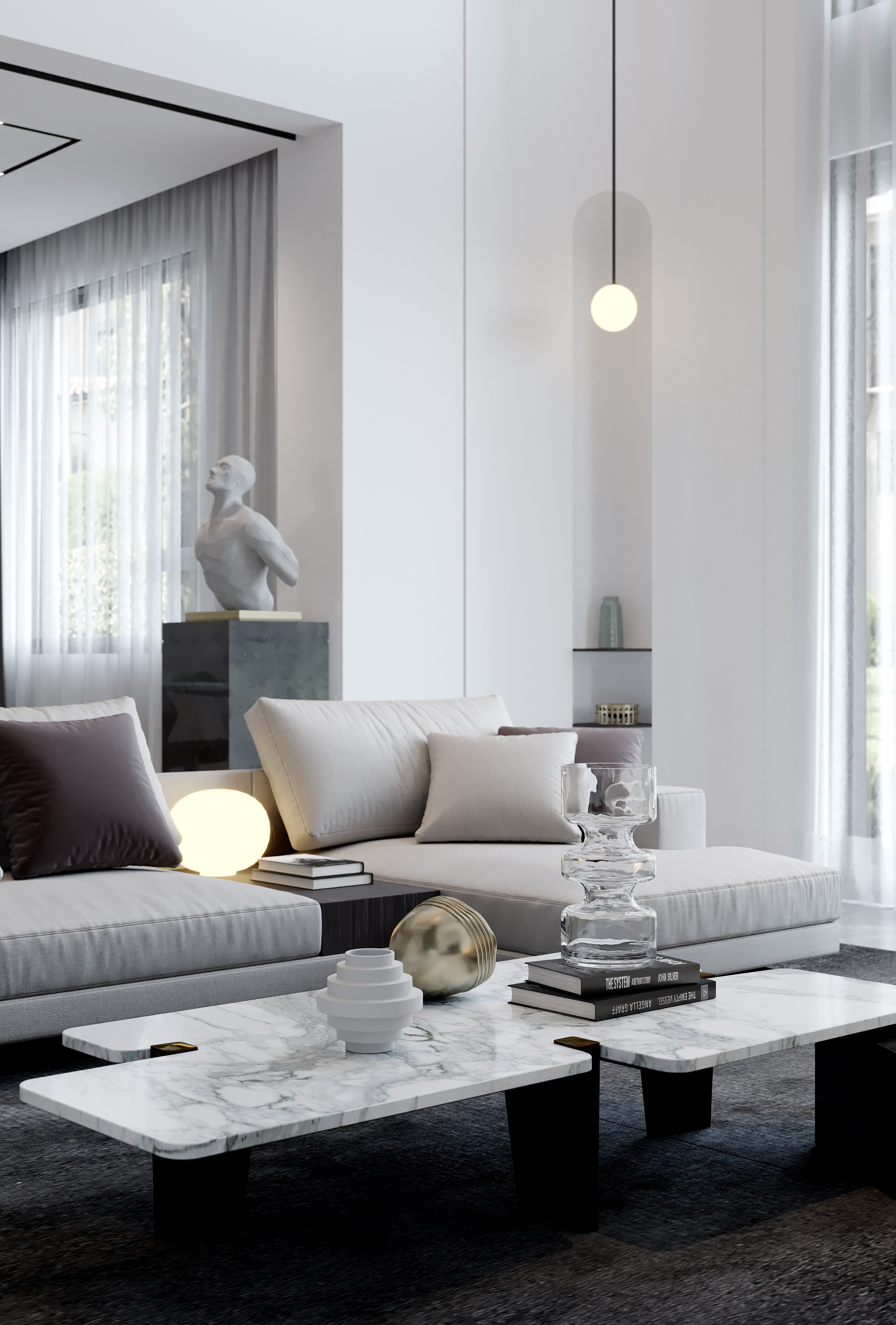 厦门共道设计事务所打造现代空间别墅-11