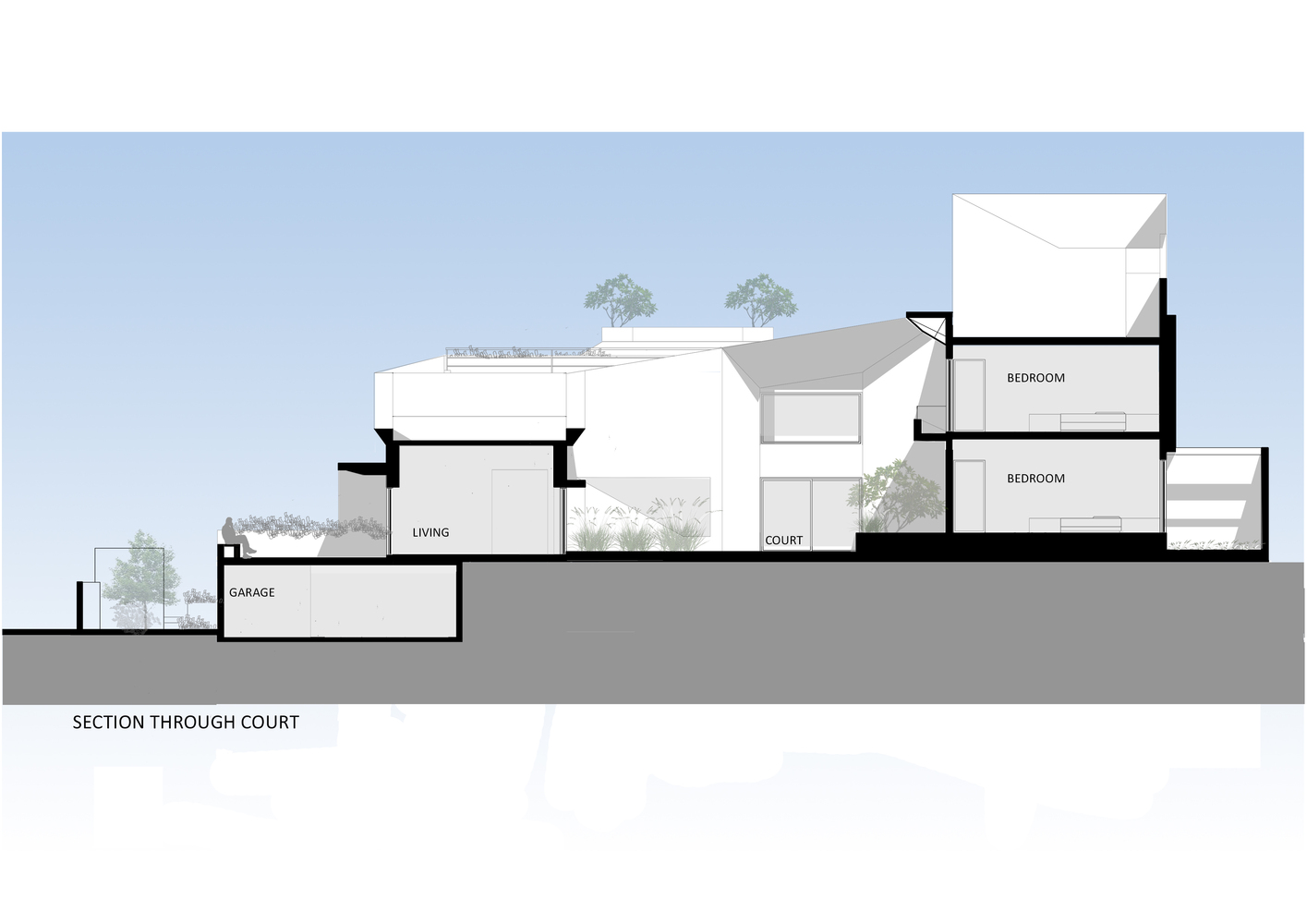 印度班加罗尔庭院住宅的和谐共生-53