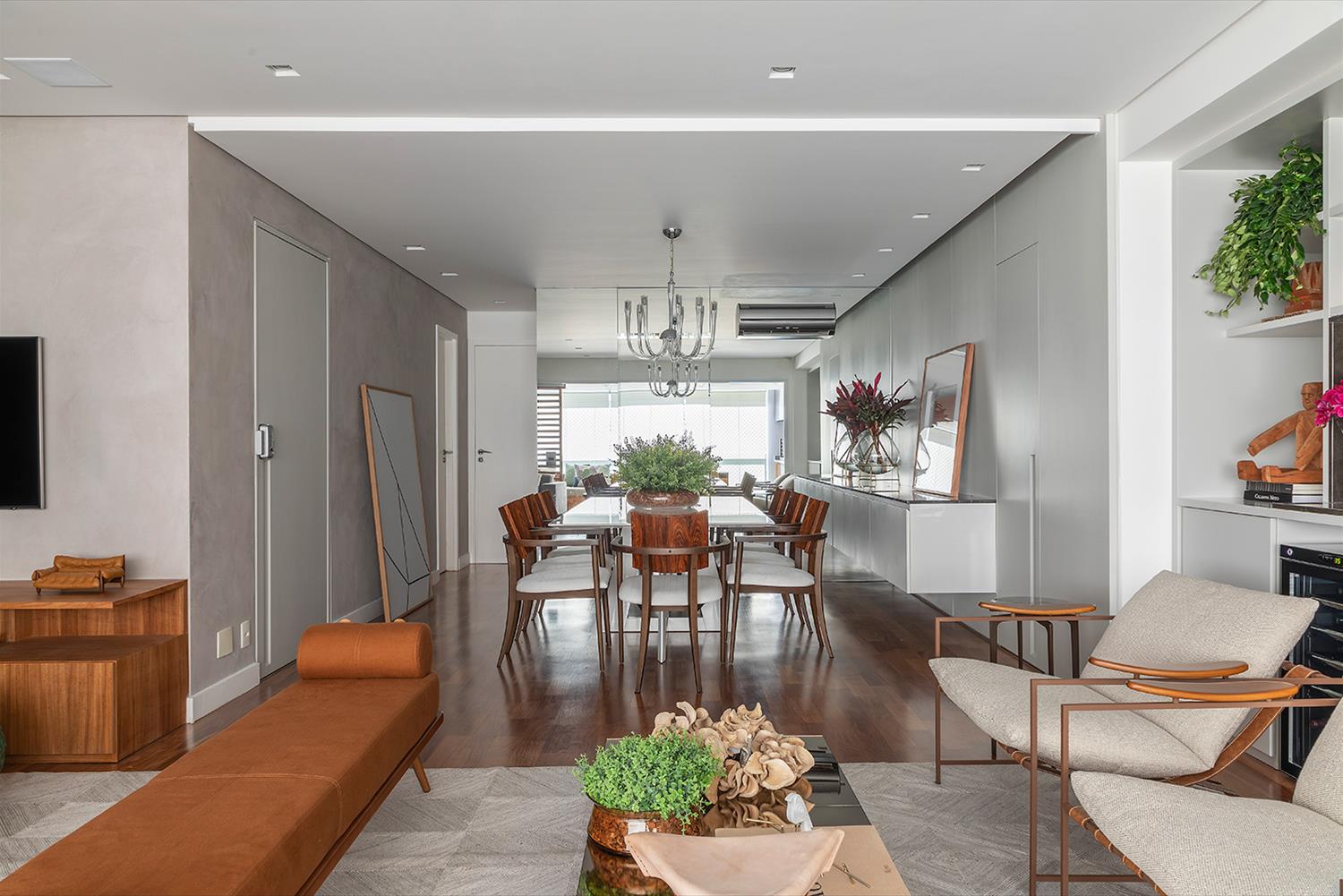 巴西 Moema 公寓 | 清新木质设计,打造舒适住宅空间-1