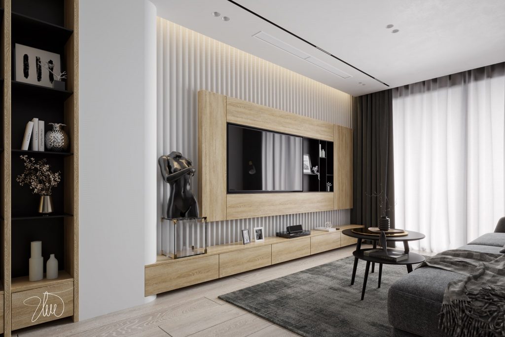 4564 Interior Apartment Scene Sketchup Model by Huy Ung-1