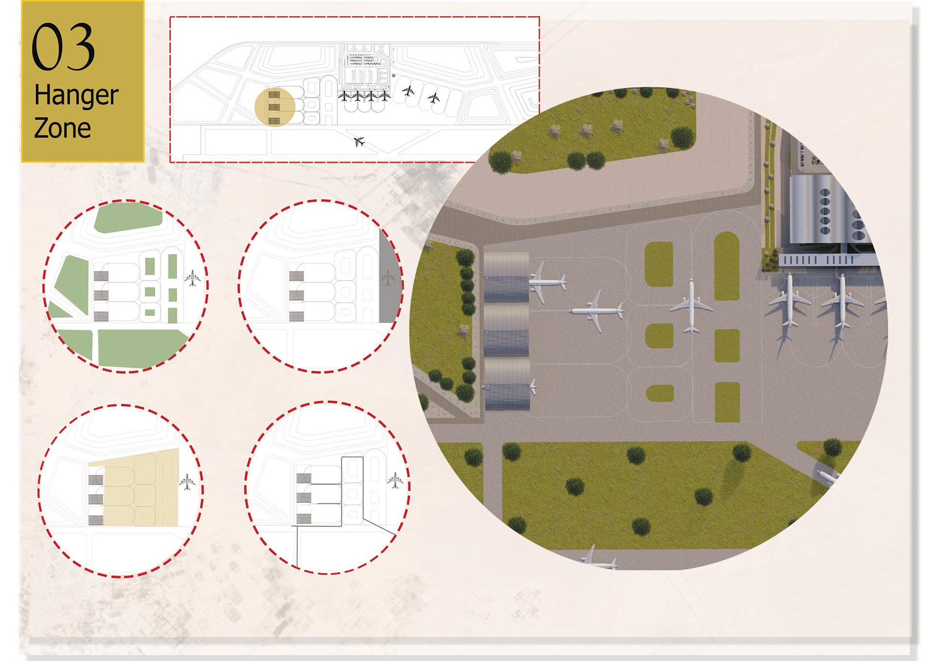 Domestic Airport in south sinai " Graduation Project"-27