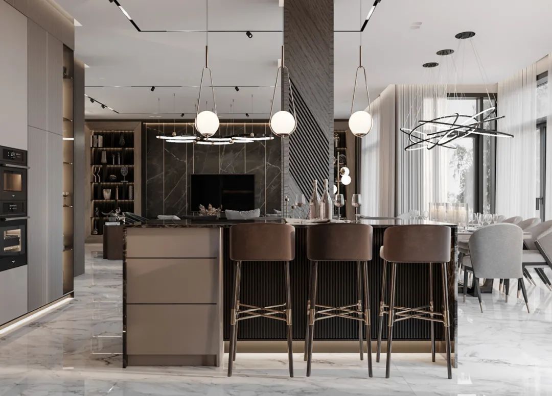 阿塞拜疆巴库现代轻奢公寓设计丨Aytan Guliyeva-5