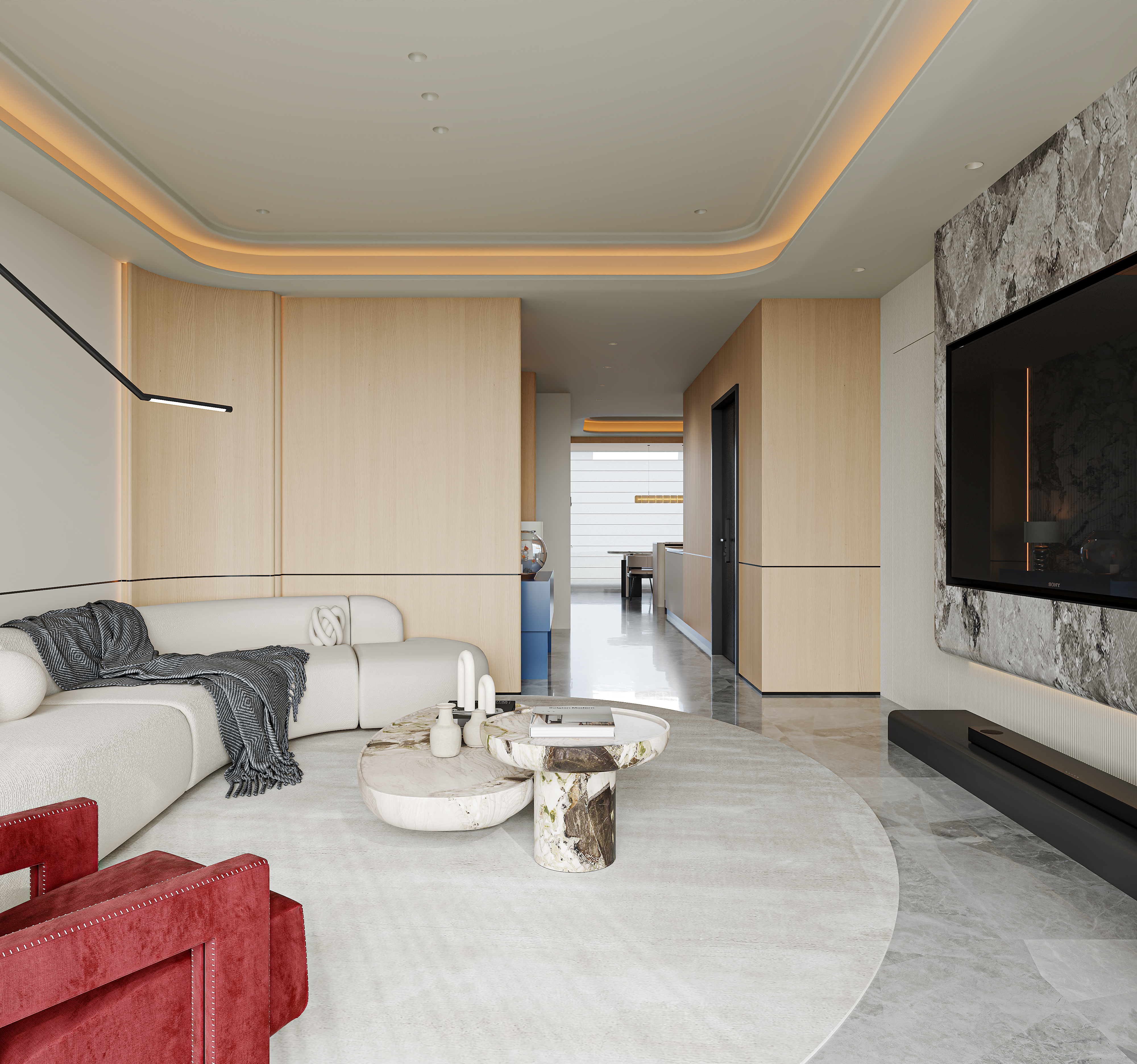 高端图-现代家装渲染-0