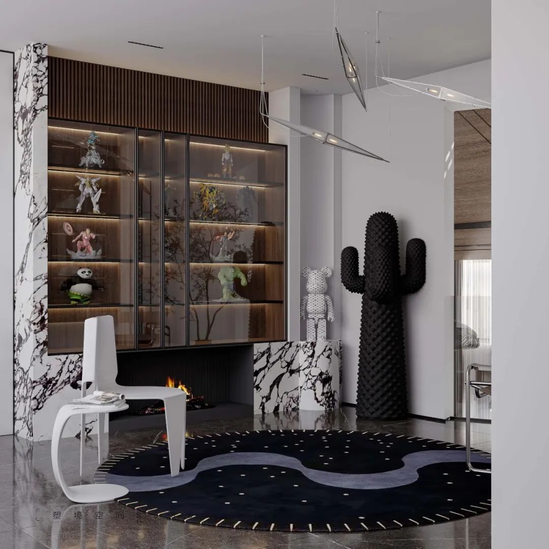 宓｜情绪与氛围和谐的住宅空间设计-89