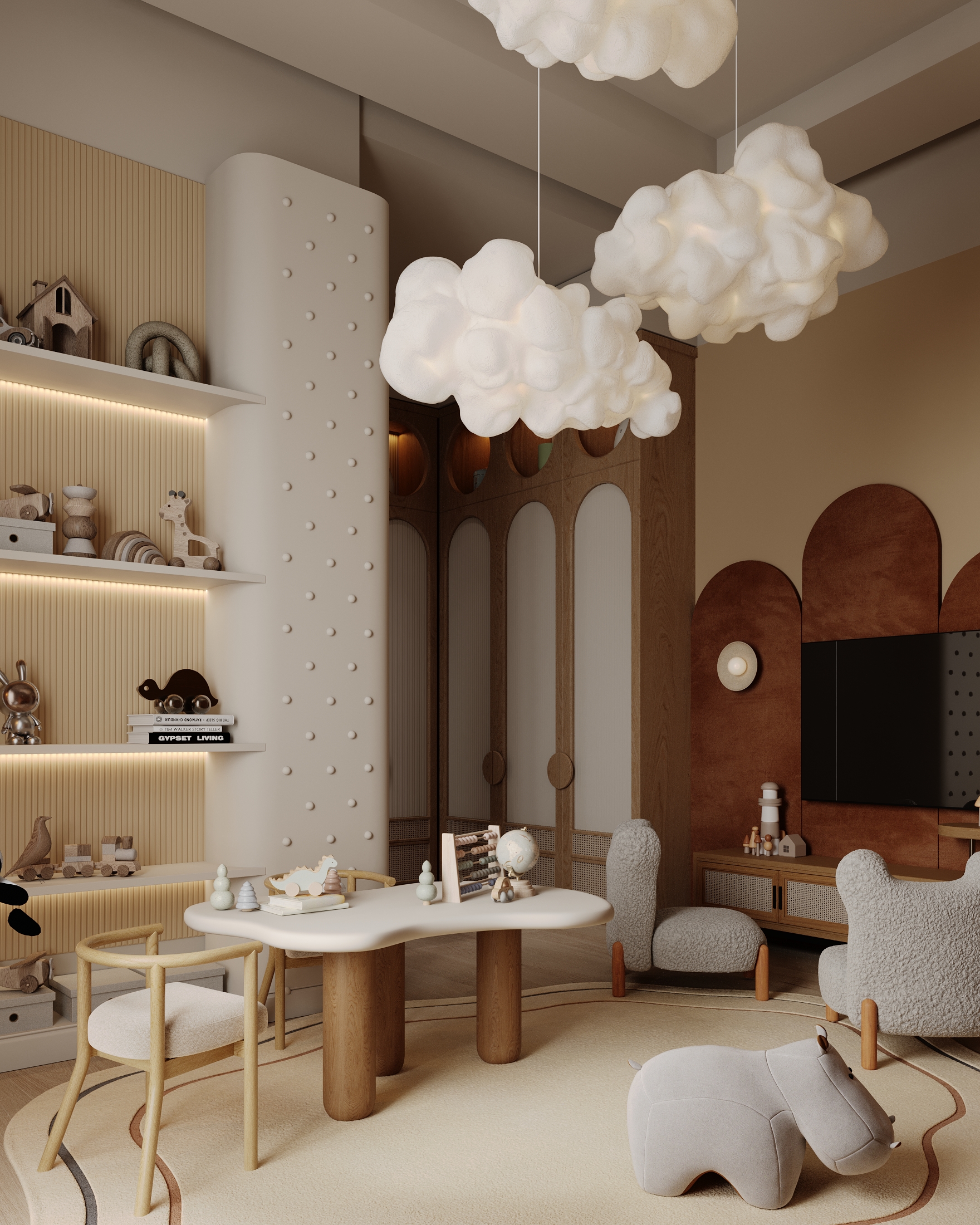 卡塔尔儿童游戏室丨卡塔尔丨ESRAA ALEMAM-17