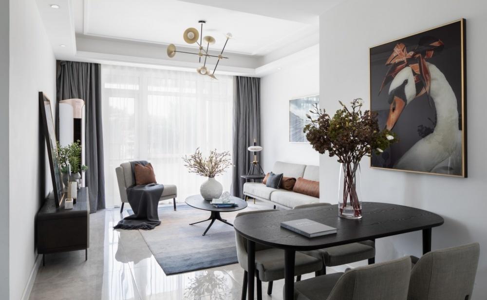 90平米新中式设计-0