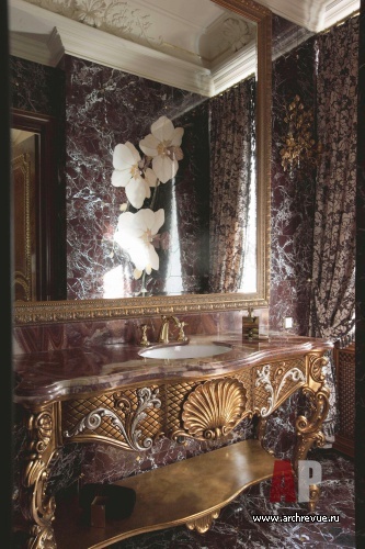 古典庄园带俱乐部区域的室内设计丨Путиловская Марина(玛丽娜·普季洛娃)-36