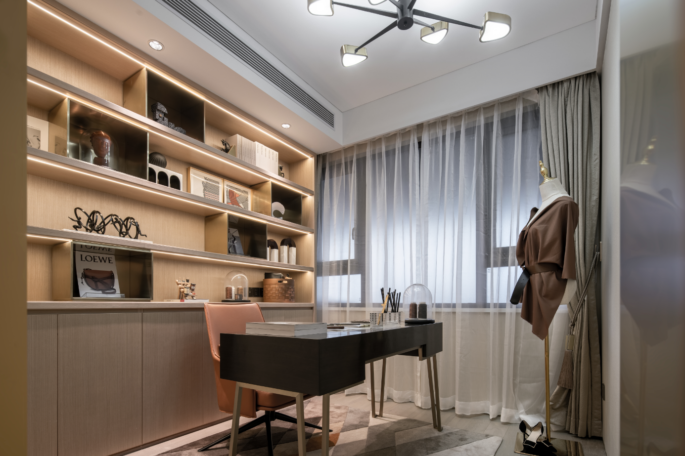 常德金科天宸样板间丨中国常德丨广州灵西里渡软装饰设计有限公司-47