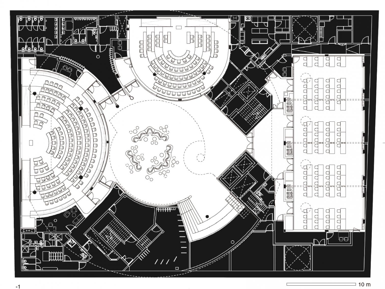 牛津 Blavatnik 政府学院 | 开放、沟通、透明的建筑表达-20