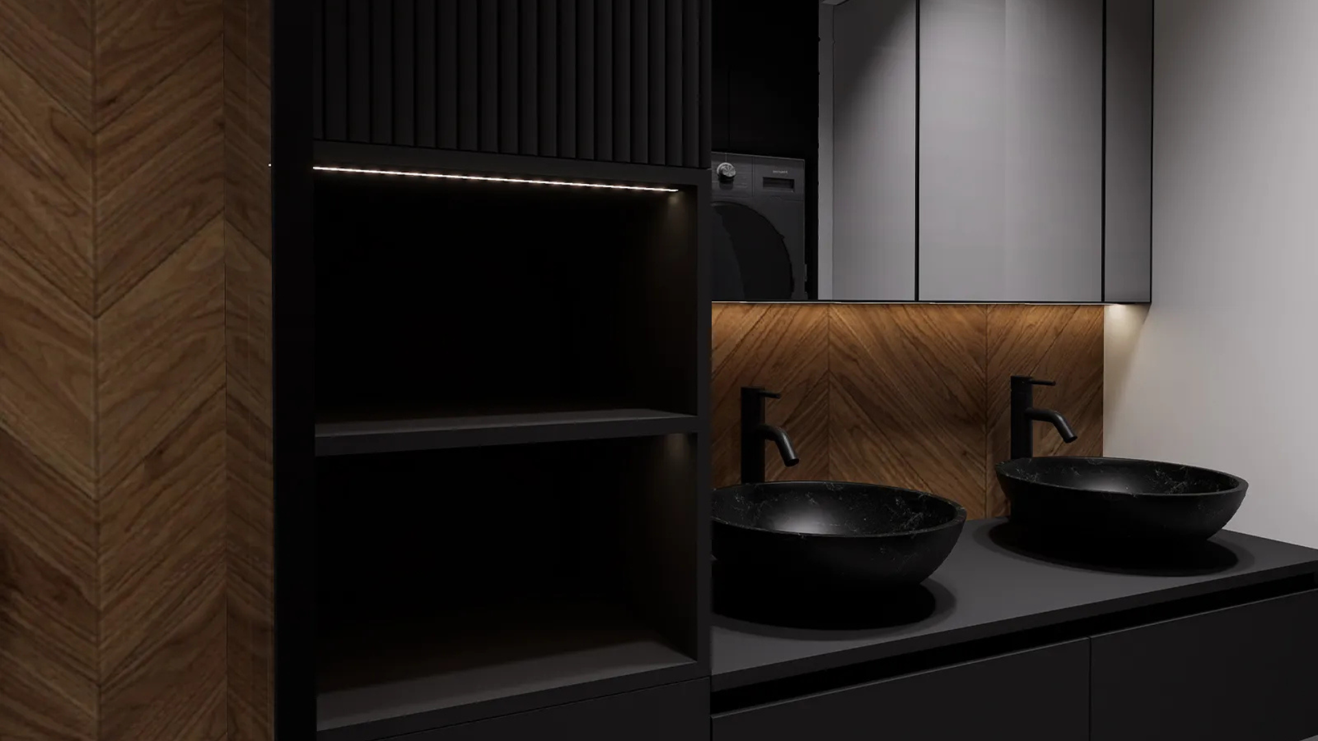 Man Cave – A Modern 100 m² Apartment by M1st Design-27