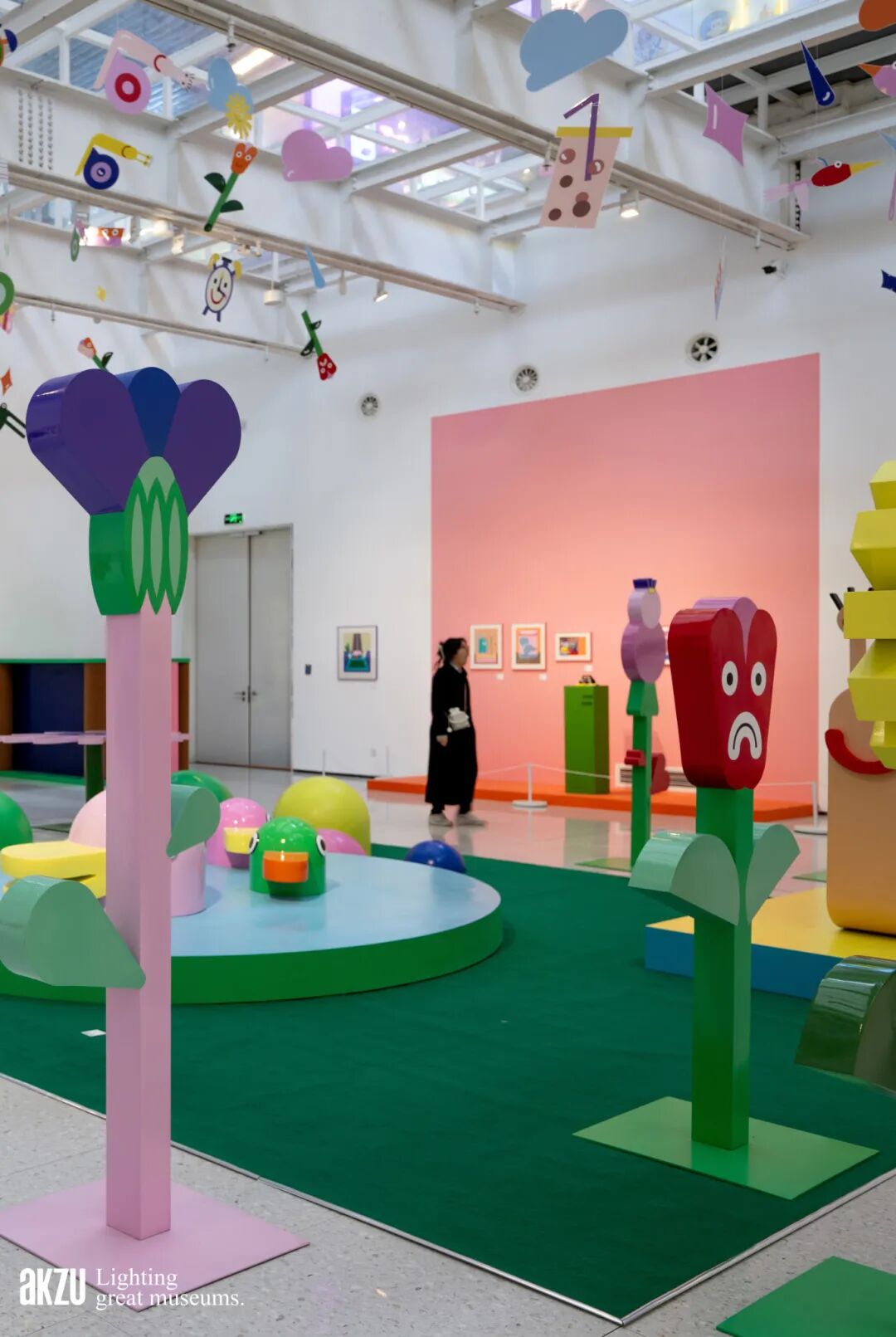 成都时代美术馆：《一天的四季》|埃克苏美术馆照明项目-46