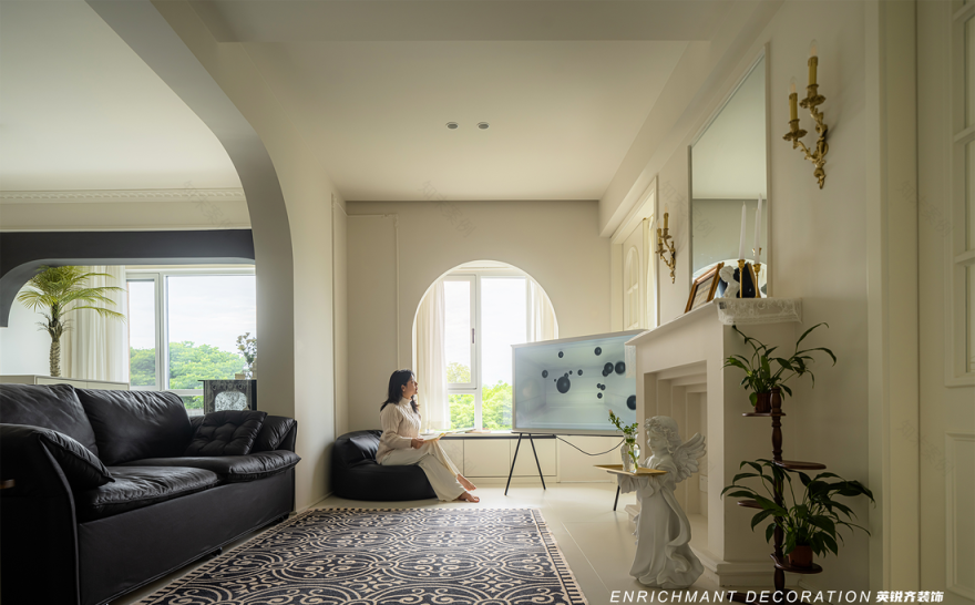 成都滟澜洲轻法式奶油风住宅丨中国成都丨易越-20