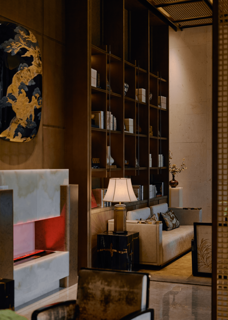 浙江越秀运河樾售楼处丨中国杭州丨集艾设计褚震团队(空间),集艾设计汪丽团队(软装)-35