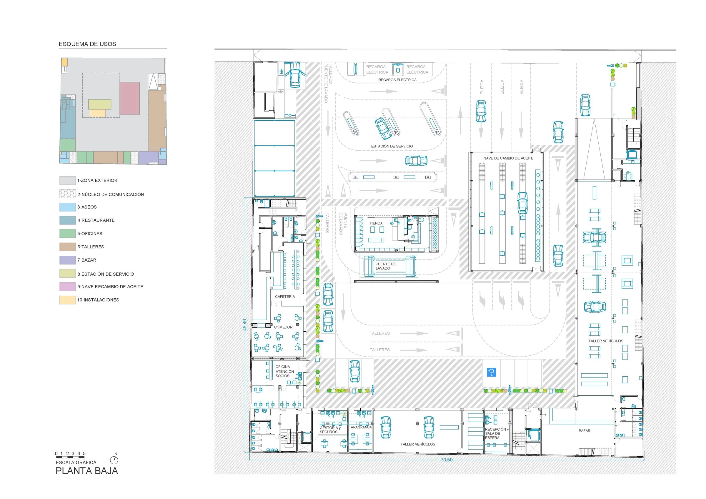 Las Palmas 出租车合作社丨西班牙拉斯帕尔马斯丨Romera y Ruiz Arquitectos-28