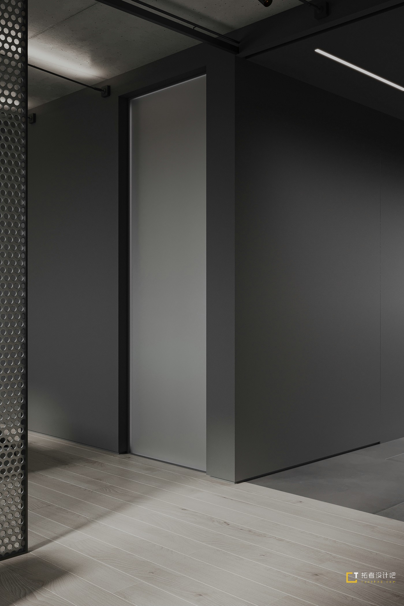 高级感黑灰空间 满满的高级感！-9