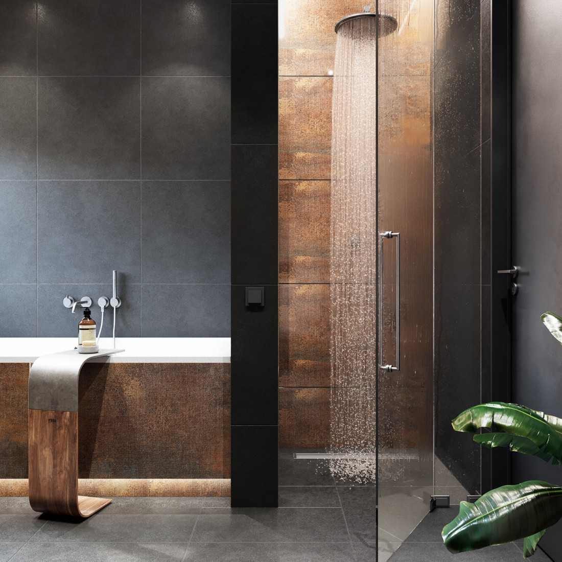 乌克兰 116㎡惊艳红色时尚美宅-49